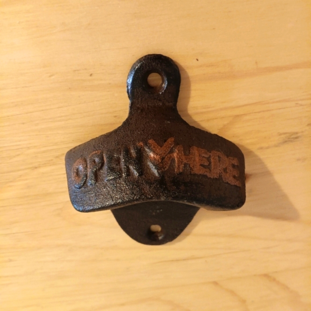 Vintage Wall-Mounted Bottle Opener